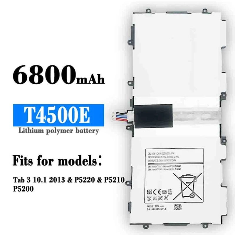 Batterie de remplacement pour tablette Samsung Tab 3 10,1 Batterie de remplacement pour tablette Samsung Tab 3 10,1